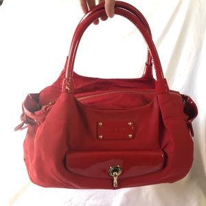 Kate Spade Stevie Red Handbag